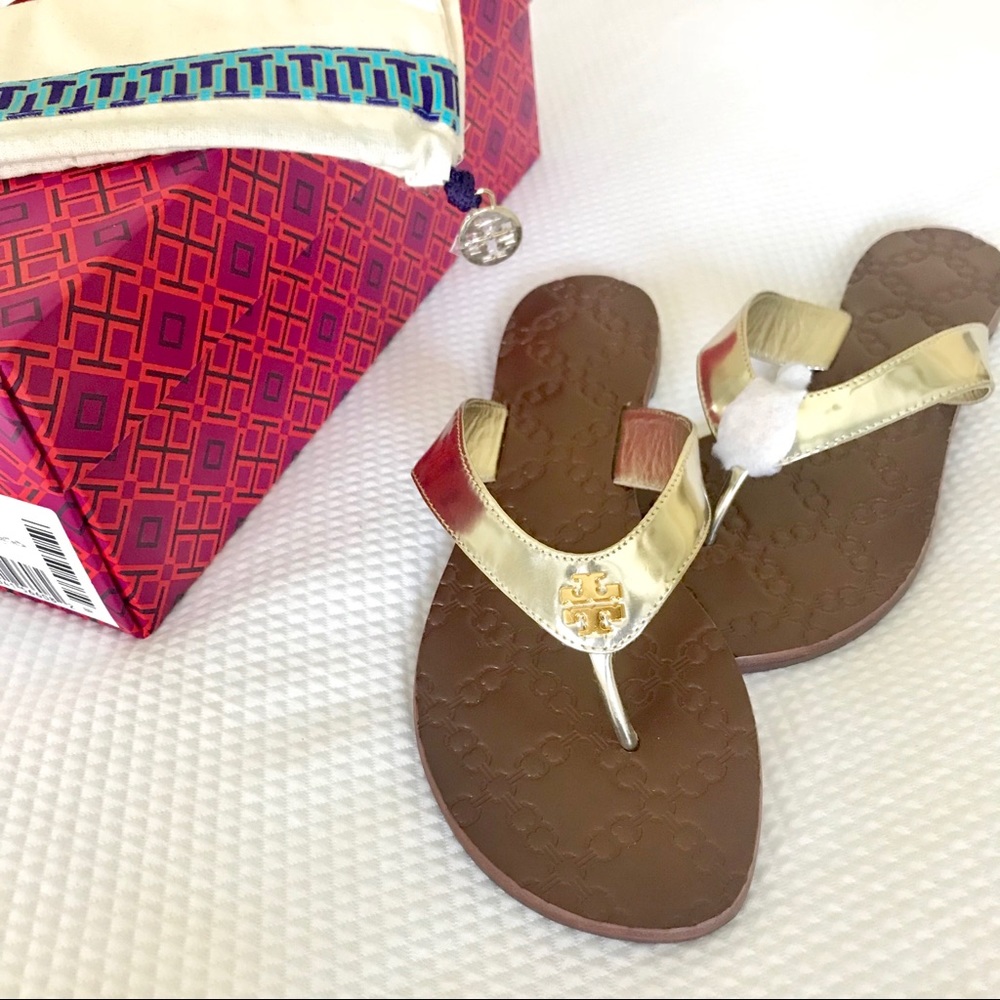 💯Authentic Tory Burch ~ Monroe Thong Sandal